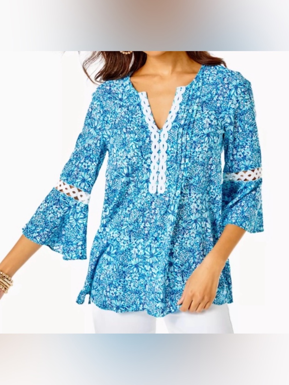 Lilly Pulitzer Hollie Tunic Top Women’s Size Small